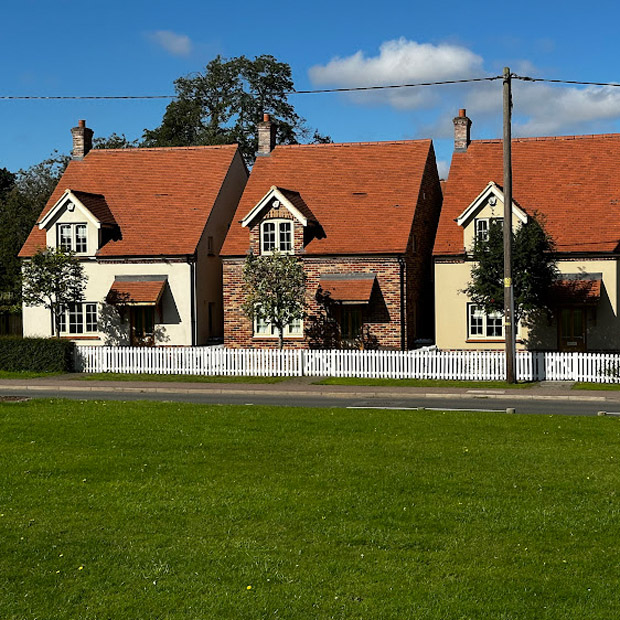 Houses on the village green